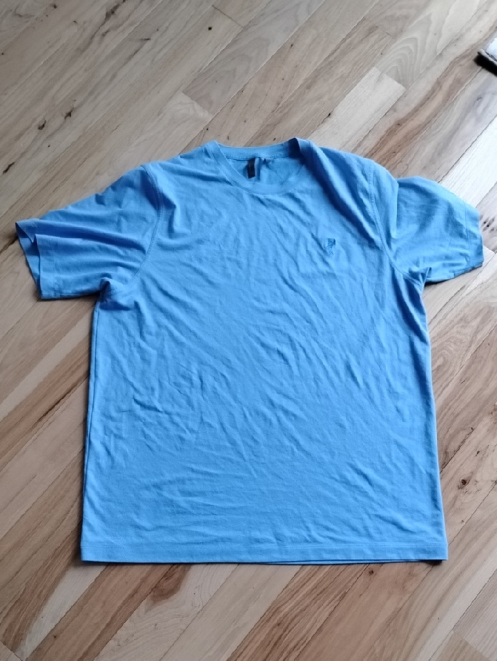 Ashworth Sky Blue Short Sleeve Crewneck Tee